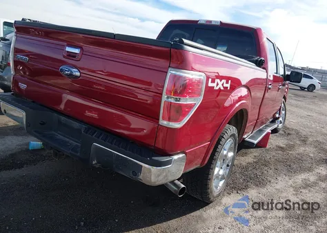 2013 Ford F-150 Lariat from USA, damaged, VIN 1FTFW1ET9DKE25227